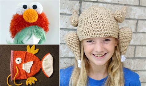 Funny Crochet Hat Free Patterns - Your Crochet