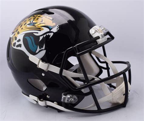 Jacksonville Jaguars Helmet Riddell Authentic Full Size Speed Style 2018 - Sports Fan Shop