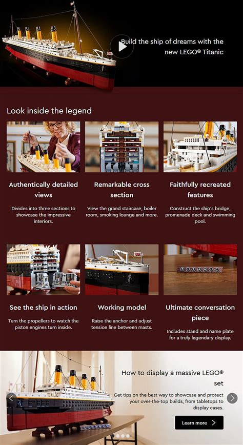 LEGO Titanic Building Experience & Review