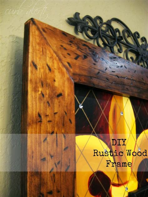 DIY Rustic Wood Frame