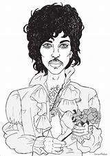 Prince Musician Coloring Pages sketch template