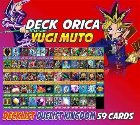 Yugi Muto 59 Cards Deck Anime Orica duelist Kingdom | Etsy Ireland