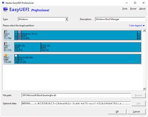 Manage EFI/UEFI boot options & Manage EFI System Partitions & Fix EFI/UEFI boot issues the easy way!