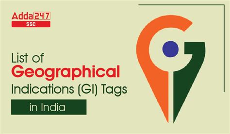 List of geographical indications (GI) Tags in India; Complete List