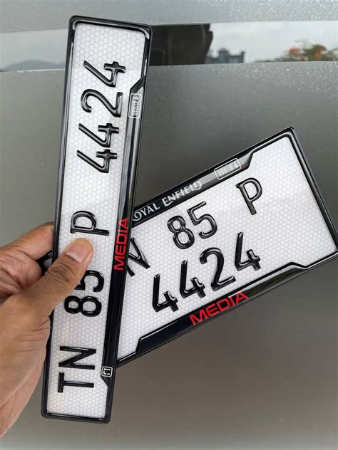 Bike Gel Number Plate #092 - F1 Number Plates