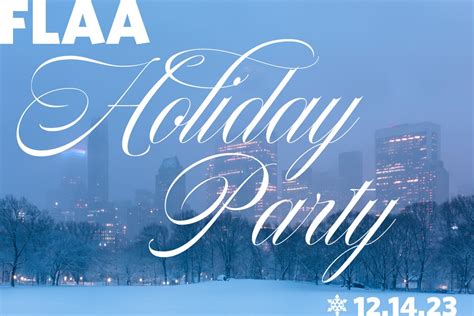 Forever Fordham - 2023 FLAA Holiday Party