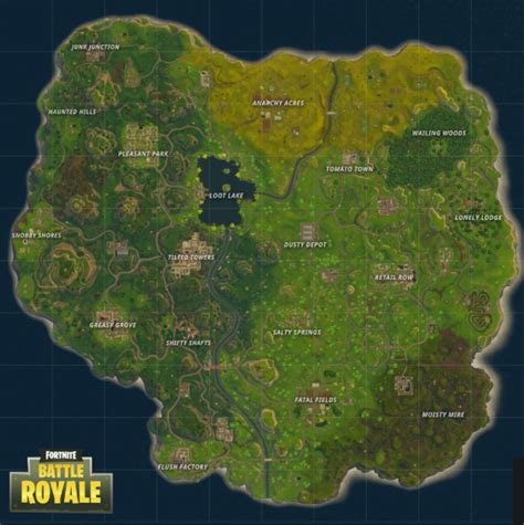 When you realise the Fortnite map is just a big loot lake island. : r/FortNiteBR