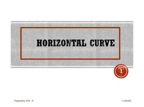 SOLUTION: Horizontal curve - Studypool