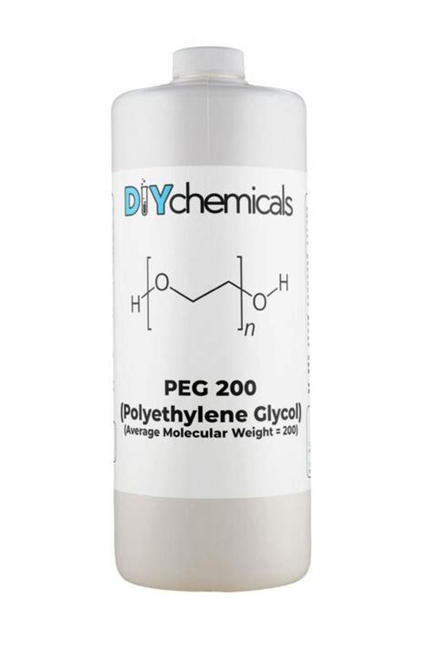 PEG 200 - Polyethylene Glycol 200, DIY Chemicals - DIYChemicals