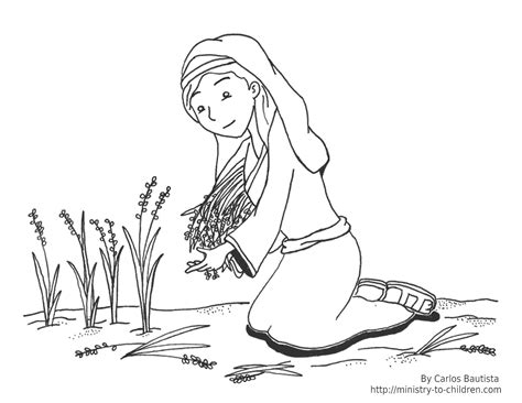 Ruth And Naomi Coloring Page at GetColorings.com | Free printable ...