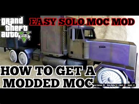 SOLO MOC MERGE HOW TO GET MODDED MOC GTA 5 GIVE CARS TO FRIENDS GLITCH ...