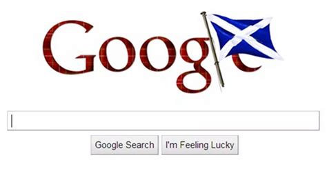 St Andrew's Day marked with tartan Google doodle - Mirror Online