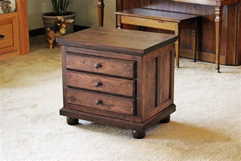 Cherry Nightstand — HANDCRAFTED FURNITURE AND CUSTOM CABINETRY