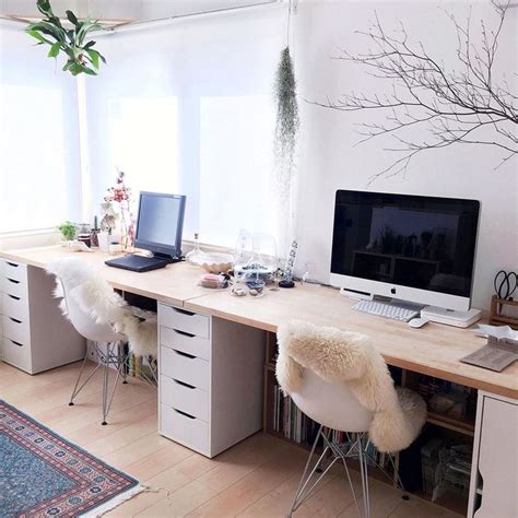 First Home Office: How to Create a His and Hers Workspace - | Home ...