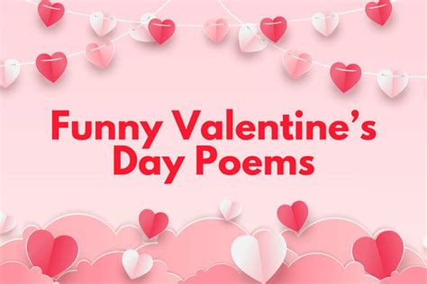 Funny Valentine's Day Poems to Share With Loved Ones - Lola Lambchops