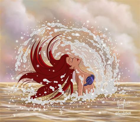 ARIEL by FERNL on DeviantArt | Disney princess art, Disney drawings, Disney art