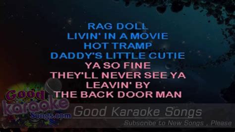 Rag Doll - Aerosmith (Lyrics Karaoke) [ goodkaraokesongs.com ] - YouTube