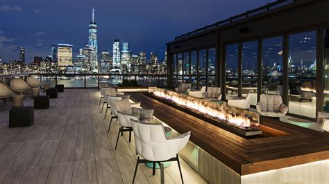 Rooftop at Exchange Place Jersey City | Members and their guests receive a complimentary round ...