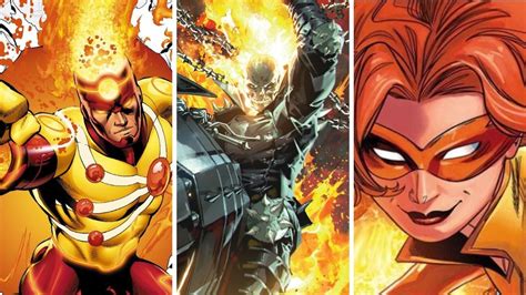 10 Best Fire Superheroes (Marvel & DC)