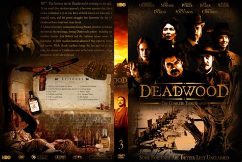 Deadwood Season 3 Custom 2 - TV DVD Custom Covers - Deadwood Season 3 ...