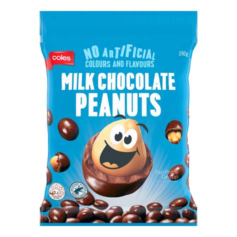 Coles Milk Chocolate Coated Peanuts | NTUC FairPrice