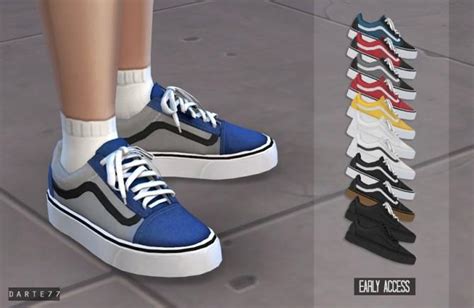 Vans Shoes CC & Mods for The Sims 4 — SNOOTYSIMS