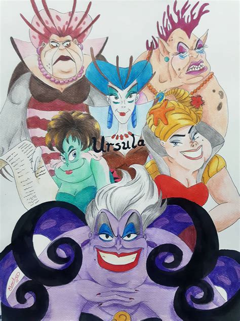 The Little Mermaid - Ursula by Elveariel on DeviantArt