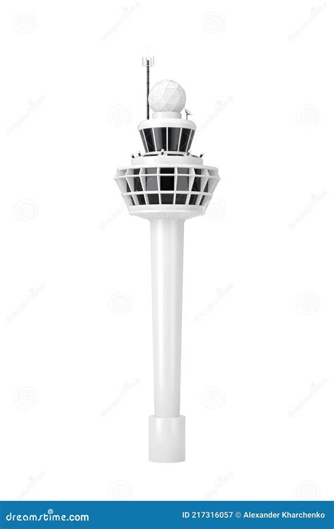 Air Traffic Control Tower Drawing