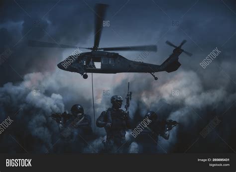 Swat Helicopter Forces Image & Photo (Free Trial) | Bigstock