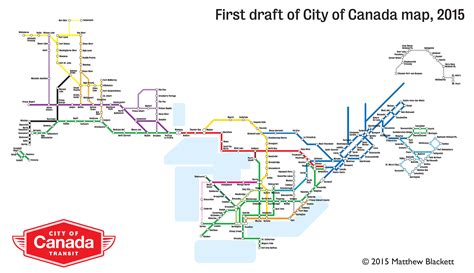 A closer look at the City of Canada transit map - Spacing National | Spacing National