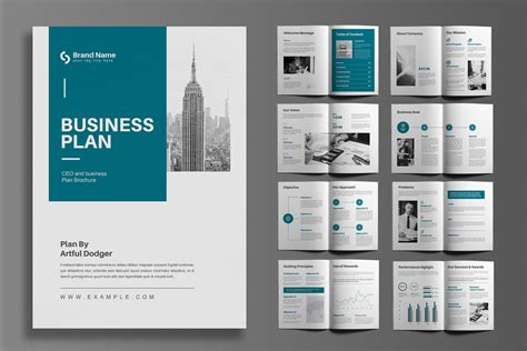 Business Plan Design Template | Creative Market