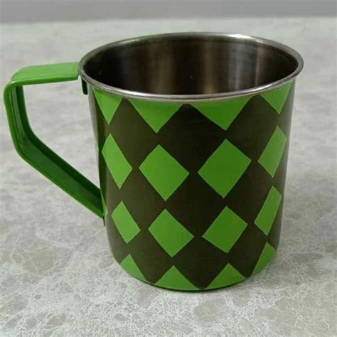 Printed 5 Inch Stainless Steel Coffee Mug, Capacity: 450 ml at Rs 350/piece in Moradabad