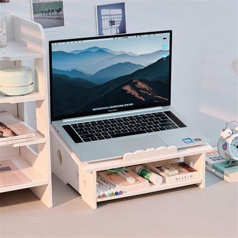 Laptop Stand Laptop Increased Shelf Desktop Storage Desk Monitor ...