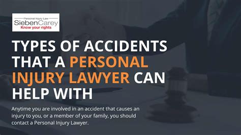 Types of Accidents That a Personal Injury Lawyer Can Help With by ...