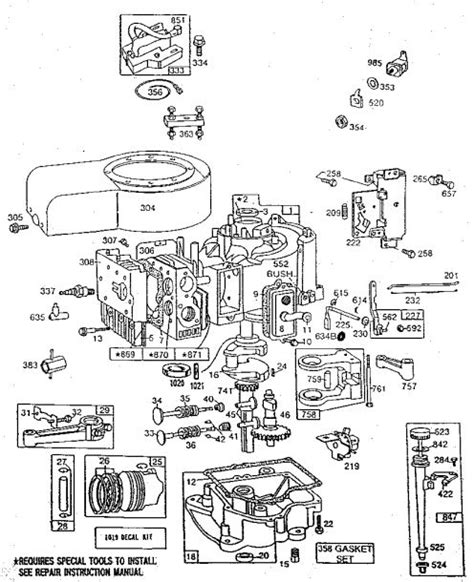 155 Briggs And Stratton Engine Diagram