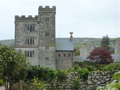 Pengersick Castle Praa Sands Cornwall. Home of the Myllytun Family. This is now extremely ...