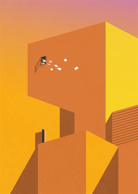 Minimalist Illustrations by Ray Oranges