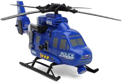 Tonka Large Mighty Motorized Police Helicopter Blue: Amazon.co.uk: Toys & Games