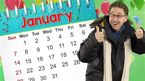 January | Calendar Song for Kids | Jack Hartmann - YouTube