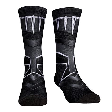 Black Panther Socks - HyperSuit Socks - Rock 'Em Socks - Marvel Socks