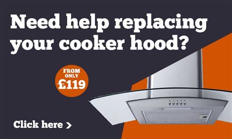 Cooker Hood or Kitchen Extractor Fan Installation Service From Only £119