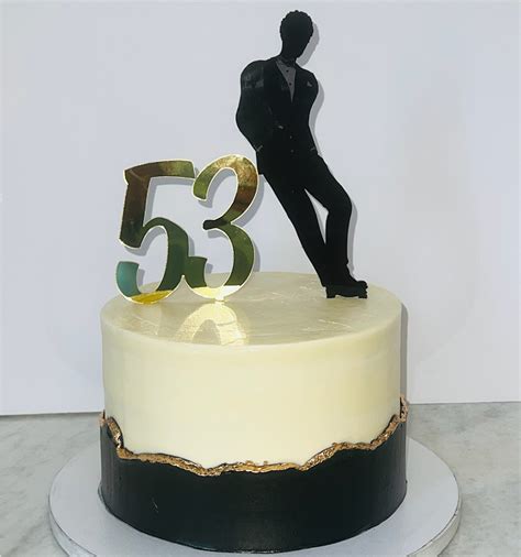 Man Age Cake Topper | Mastermind Printing LLC