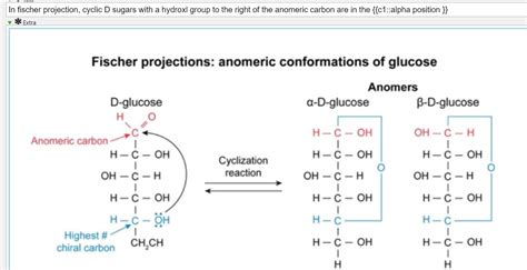 Beta Glucose Fischer Projection