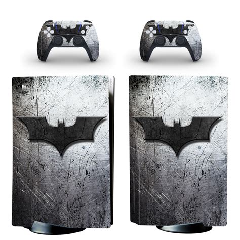 Batman Bat Logo PS5 Skin Sticker Decal Design 1 - ConsoleSkins.co