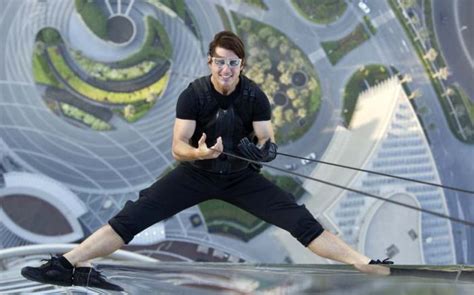 Mission Impossible Stunts by Tom Cruise | Celebrities