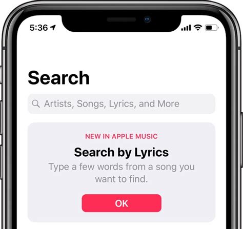 How to search your music on iPhone and iPad if you only know the lyrics