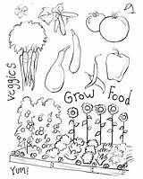 Bed Coloring Page Flower With Garden  sketch template
