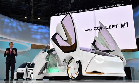 Eco-friendly and self-driving cars showcased at Tokyo Motor Show - The ...