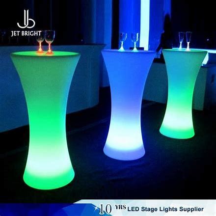 LED Cocktail Table Rental | Jump Around Party Rentals