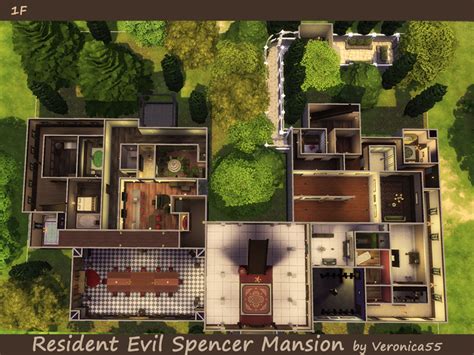 veronica55's Resident Evil Spencer Mansion